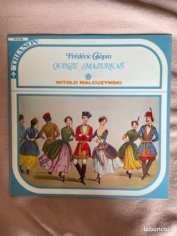 Vinyle Chopin Quinze Mazurkas (image 1)