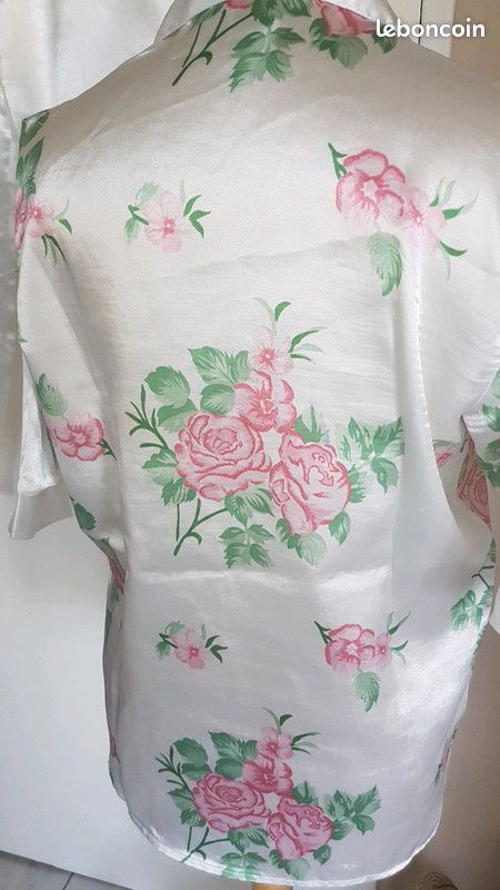 Pyjama imitation soie T38-40 (image 3)