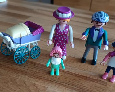 Mode d'emploi Playmobil set 5510 Victorian La famille