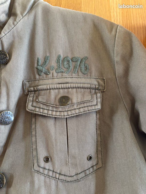 Veste Kaporal Army Shop kaki homme – Taille S Vêtements