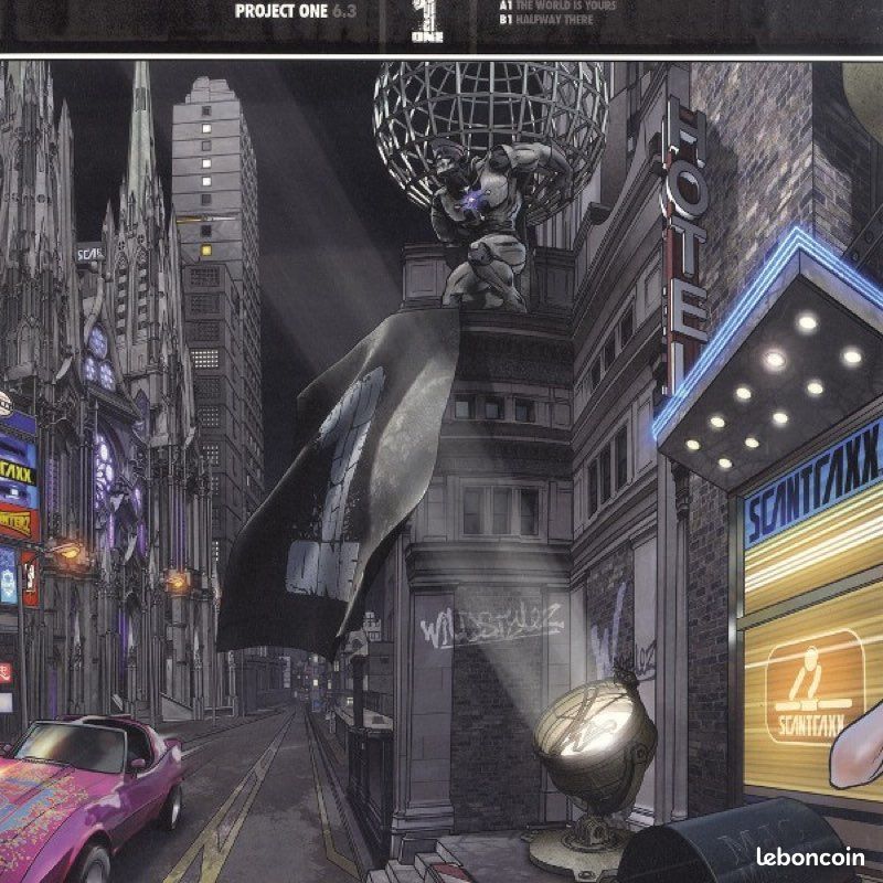 Lot 6 vinyles Project One Scantraxx Reloaded Headhunterz & Wyldstylez (image 4)