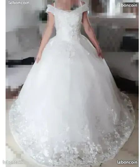 Jolie robe de marièe neuve (image 9)