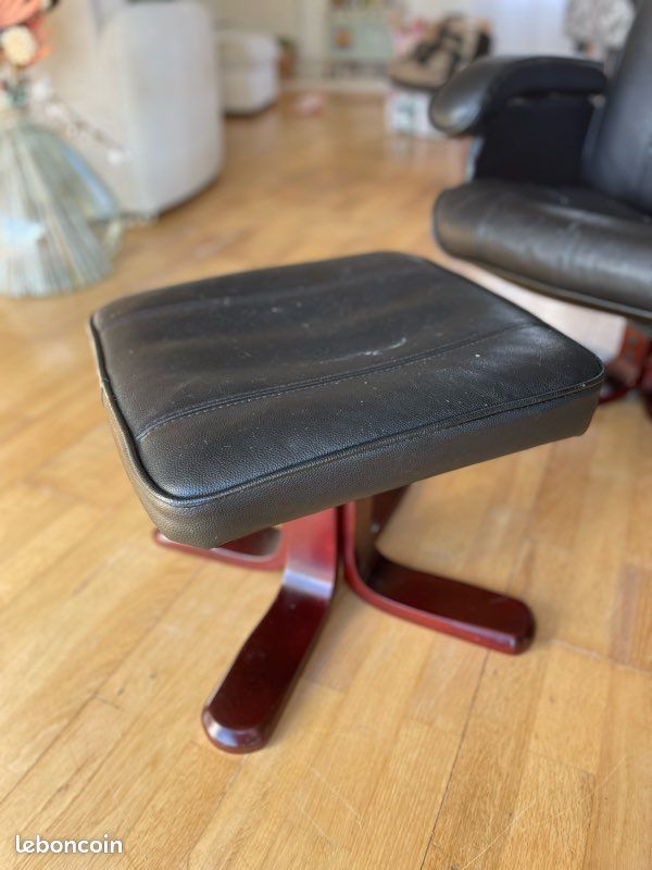 Fauteuil cuir inclinable (image 3)