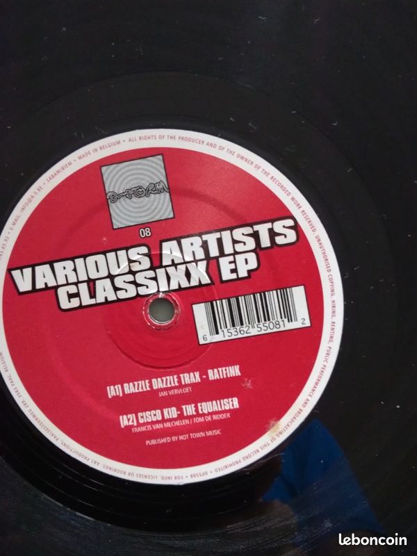 Vinyle d-form Classixx EP ( Hard House, Hardstyle ) 2000 (image 1)