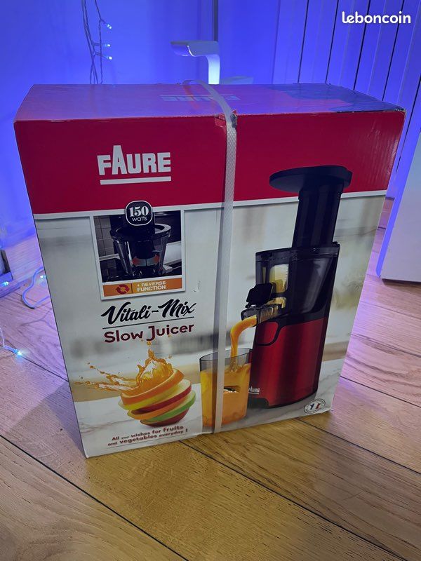 Extracteur jus Faure rouge neuf (image 1)