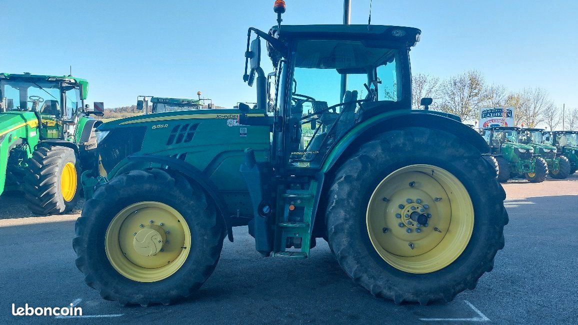 John Deere 6155R - Direct Drive 50km/h - - Tracteurs