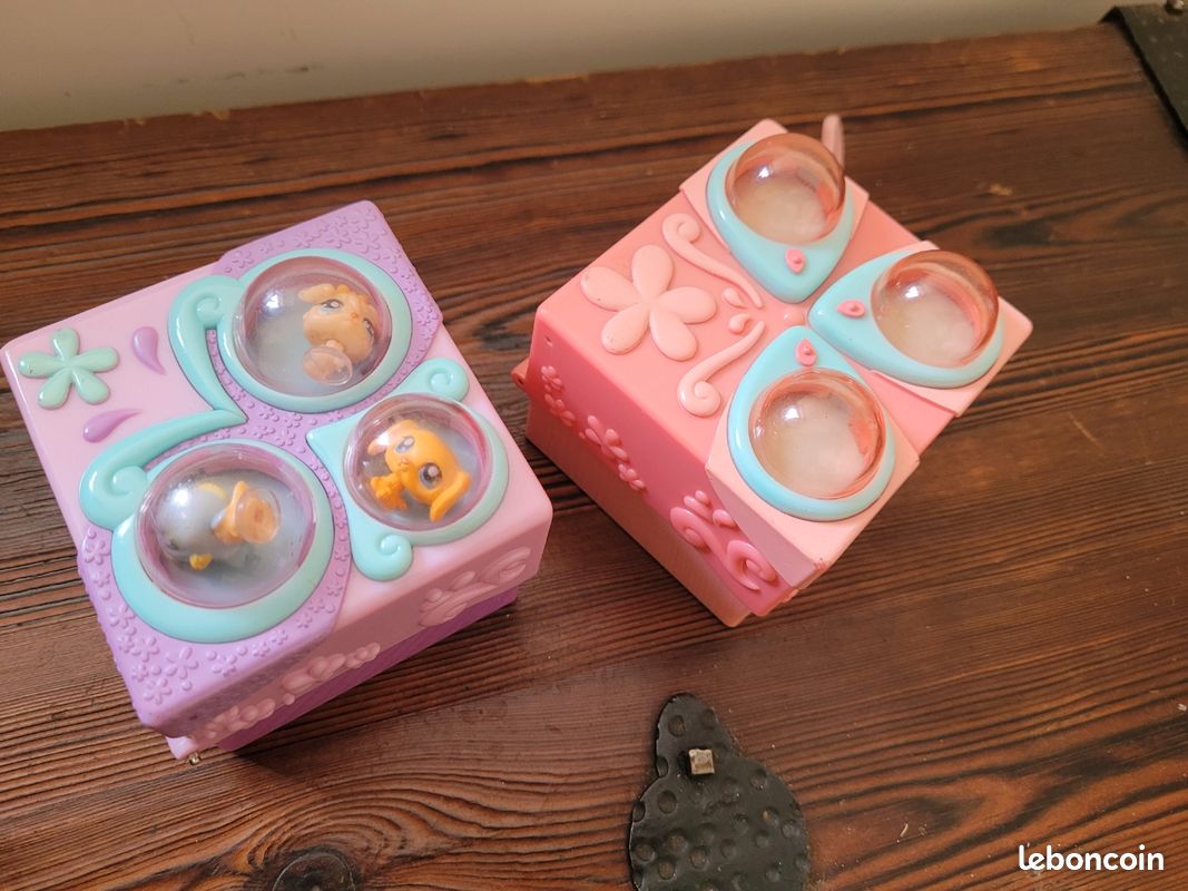Lot Littlest pet shop maison petit polly pocket (image 1)