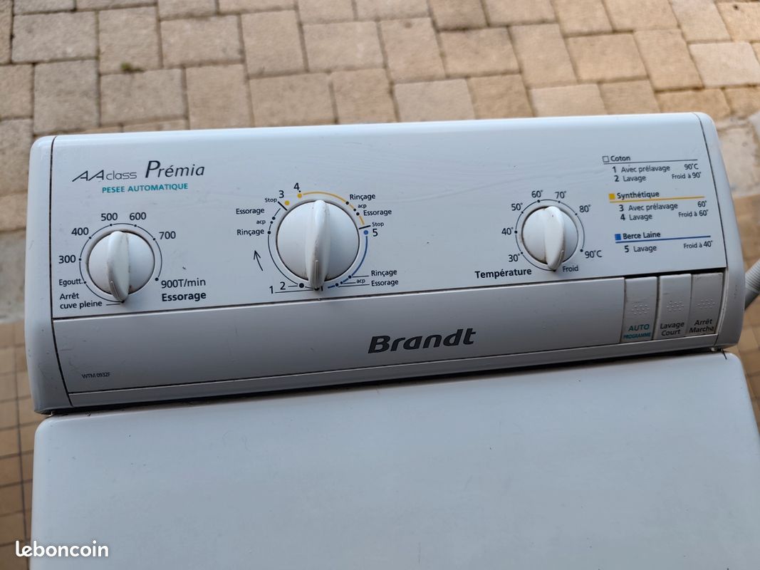 Lave linge Brandt (image 3)