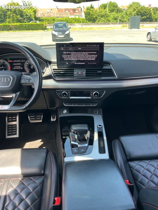 Audi q5 2.0 35 tdi 165 dieselhybrid s-line s-tronic bva *rien a prevoir - toit ouvrant panoramique - carplay (image 20)