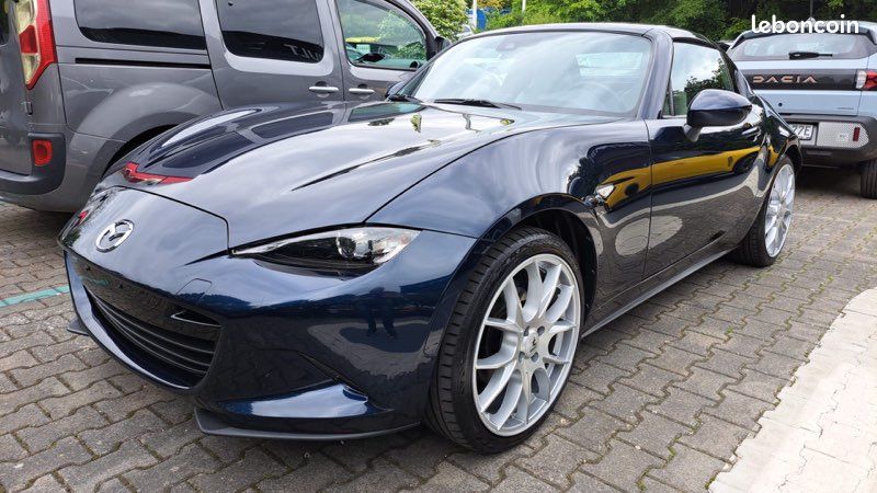 Mazda mx5 iv rf 2.0 skyactiv-g 184 selection cuir blanc bose*ja*cuir (image 1)