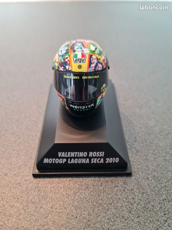 Casque Miniature Marc Marquez MotoGP 2012 - Altaya 1/5, Métal, état Parfait