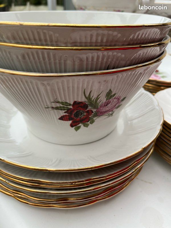 Service porcelaine l’amandinoise (image 1)