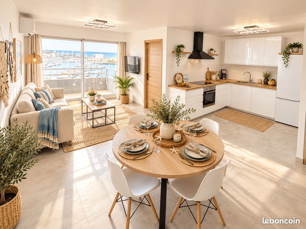 Appartement 3 pièces 51 m² · à Canet-en-Roussillon · 50,8 m² · 222 000 €