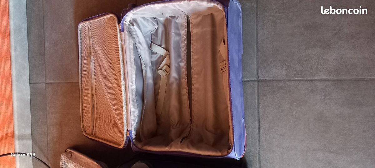 Lot de 2 valises Delsey tissu (image 4)