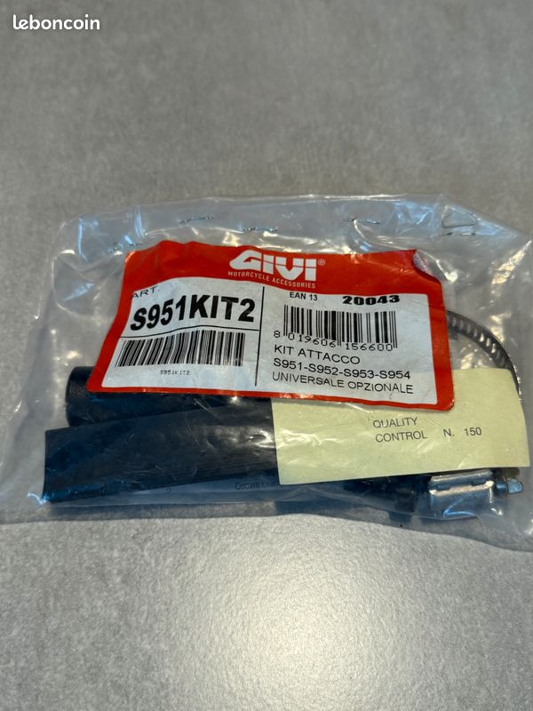 Kit Attacco Givi S951KIT2 Universale - Per Modelli S951, S952, S953, S954 - Foto 2