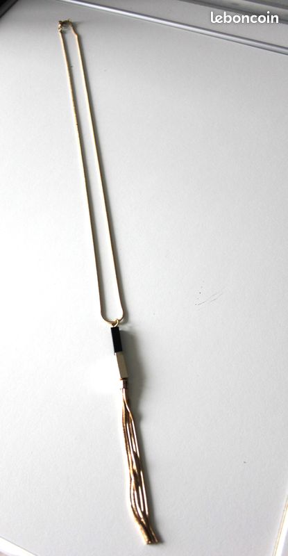 Long collier avec pendentif (bijoux fantaisie) (image 1)