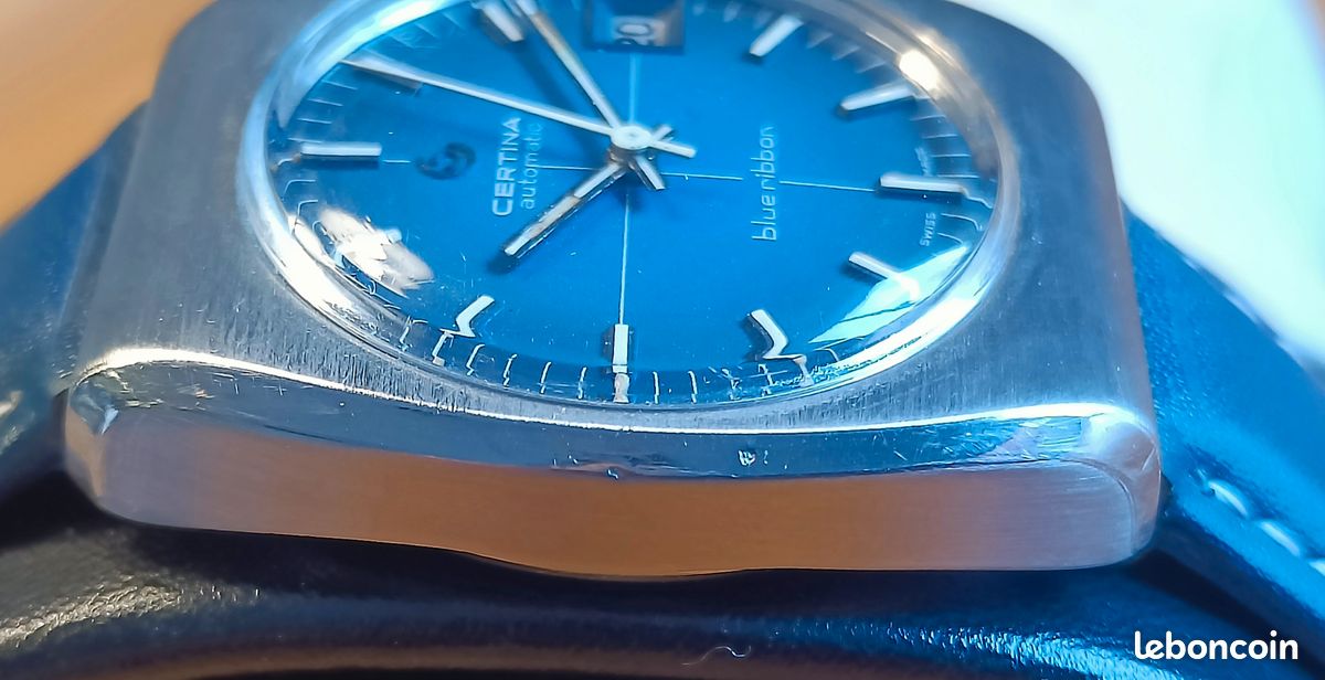 Montre Vintage Certina BLUERIBBON AUTOMATIC 5801 176 - Suisse, Automatique, Années 60, Pour Homme