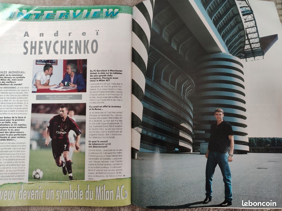 Magazine Onze Mondial N°164 (2002) Football Avec Fiches - Bon état