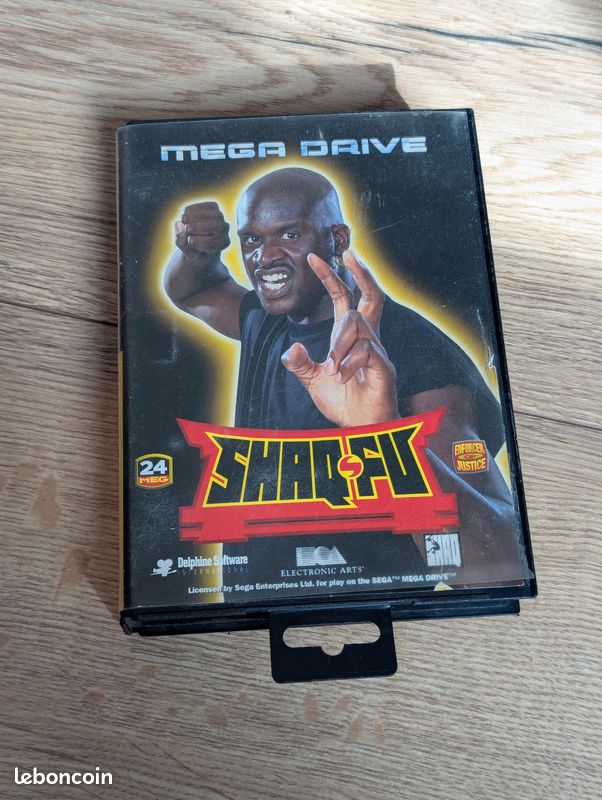 Jeu Sega Megadrive - Shaq Fu - Bon État - Version Française - Pour Console Megadrive/Genesis