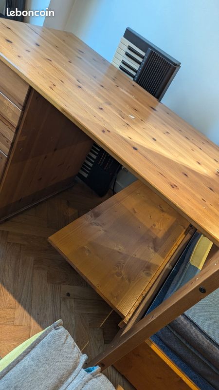Aménagement lit mézzanine bureau table (image 9)