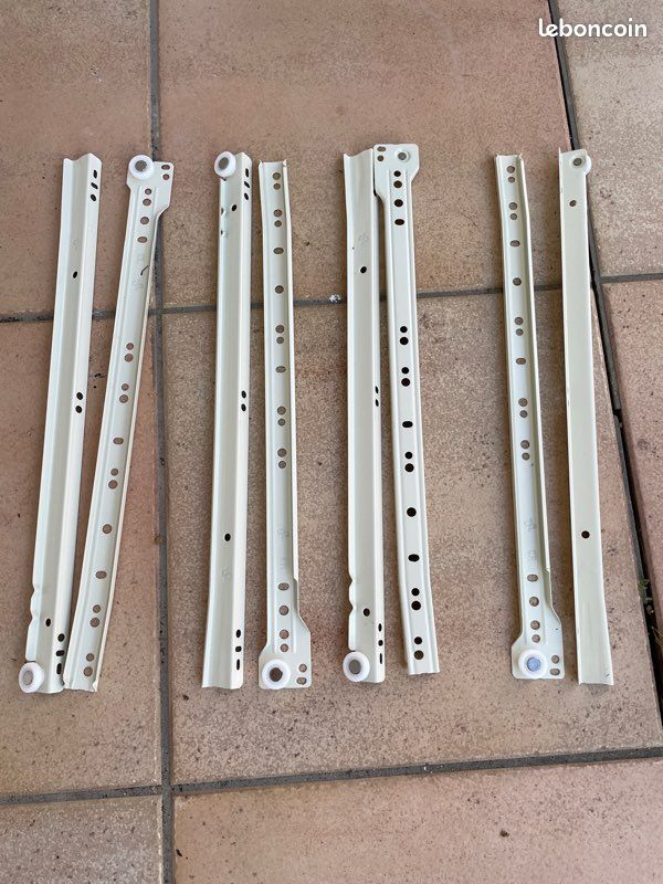 Coulisses glissières tiroirs 40cm (image 1)