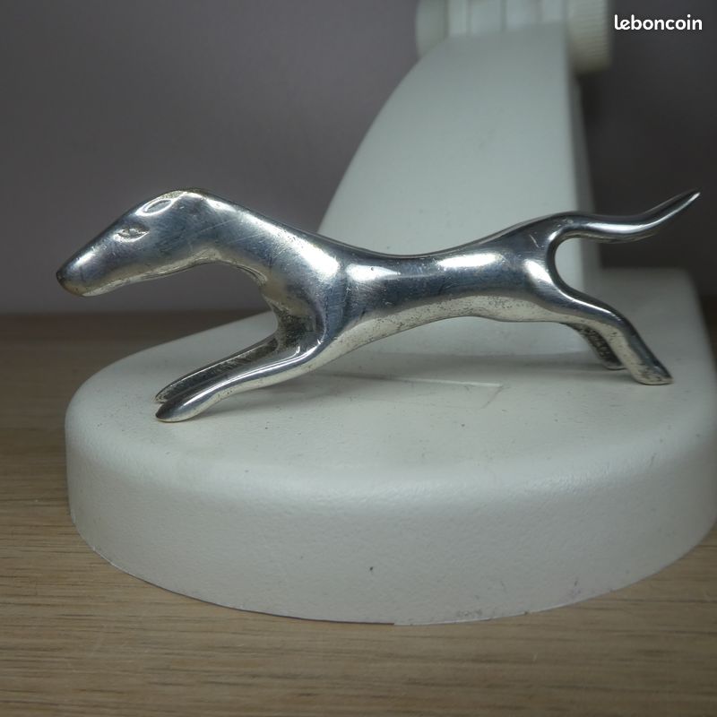 Porte-couteaux Ancien En Métal Argenté - Style Cheval - Vintage En Boîte