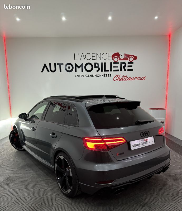 Audi rs3 daza sportback ph2 8v2 2.5 tfsi 400cv s-tronic 7 quattro sieges rs electriques chauf/toit ouv/keyless/gps/multimedia/bluetooth/bang&olufsen/vente a pro (image 7)