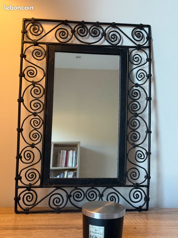 Miroir Fer Forgé (image 2)