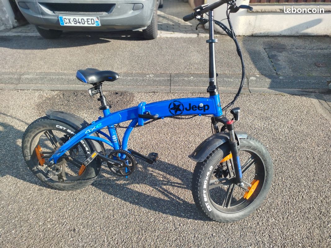 Vélo électrique, VTT JEEP pliable Vélos