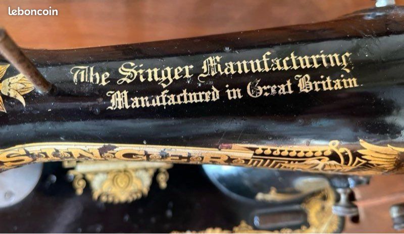 Machine à coudre Singer d’époque 1930 (image 3)