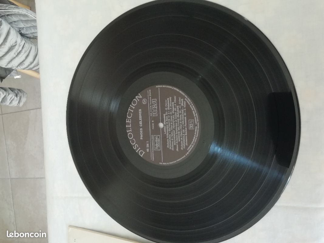 Vinyl 33 T MOZART, E DEL, SCHUBERT PAGANINI, BIZET (image 3)