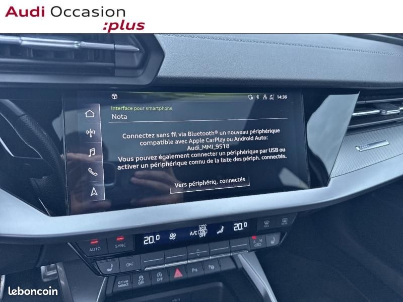 Audi A3 Berline 35 TFSI 150ch Mild Hybrid S line S tronic 7 (image 31)
