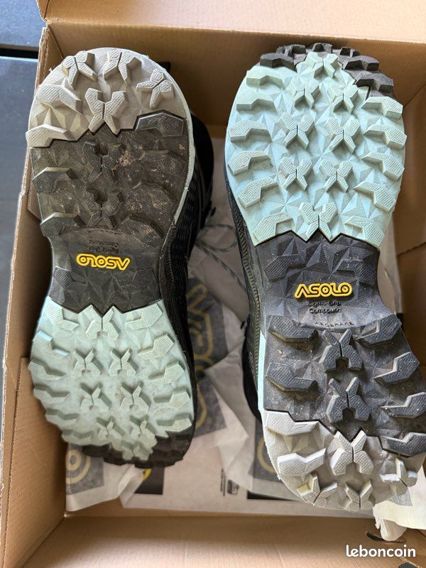 Chaussures de Randonnée Femme Asolo Tahoe Mid Gore-Tex Noir/Bleu (image 4)