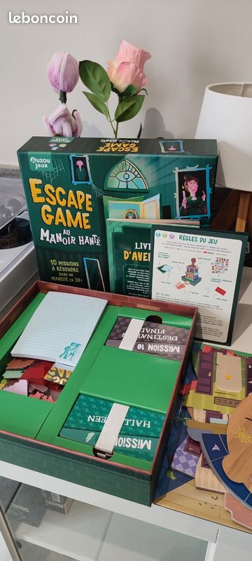 Jeu de société escape game le manoir hanté (image 3)