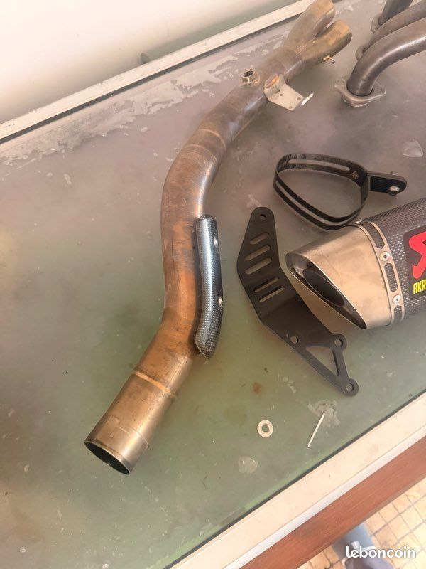 Ligne akrapovic akra racing yamaha tracer 9 gt t9 tracer 900 (image 3)