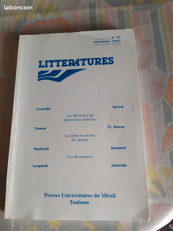 Revue Littératures (image 1)