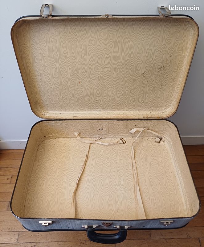 Valise de voyage à 4 roues de style vintage avec coque rigide extensible et légère, beige, Set of 3 | Cabin+ Medium+ Large, Bagage extensible rigide avec roulettes pivotantes