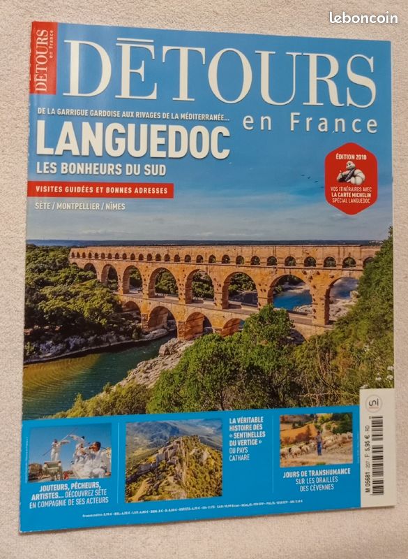 Revue Détours en France. 207. Languedoc (image 1)