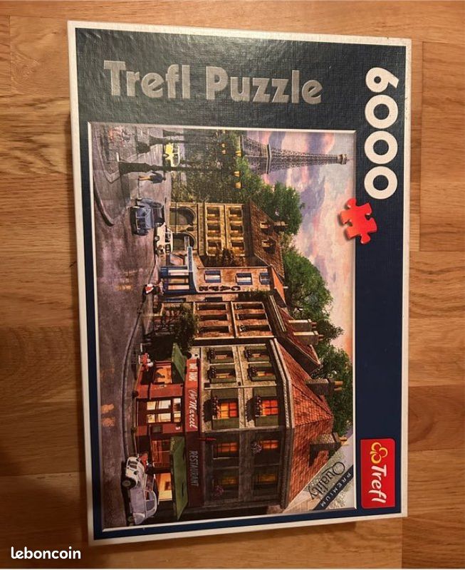 Trefl Puzzle rue de Paris 6000 pièces (image 1)