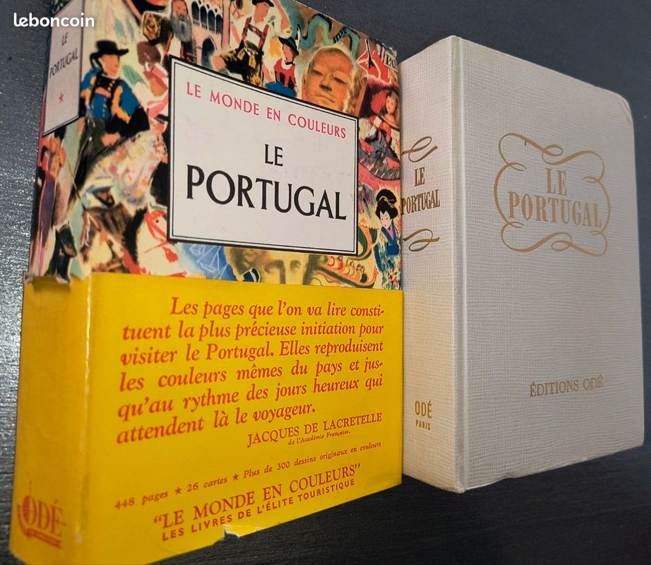 Lot de 6 ODÉ Le monde en couleurs DORÉ OGRIZEK : L'ITALIE 1959 + LA FRANCE 1957 + LA SUISSE 1958 + LE PORTUGAL 1960 + LA GRANDE BRETAGNE 1958 + L'AFRIQUE DU NORD 1952 (image 14)