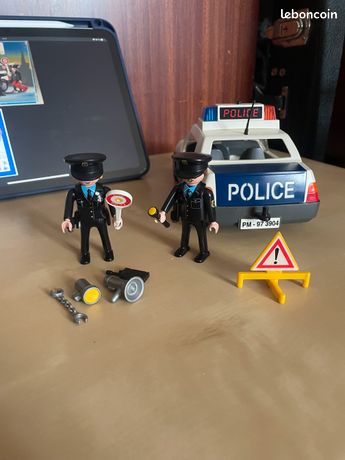 Playmobil : Véhicule de police (N°3904) - Jeux & Jouets