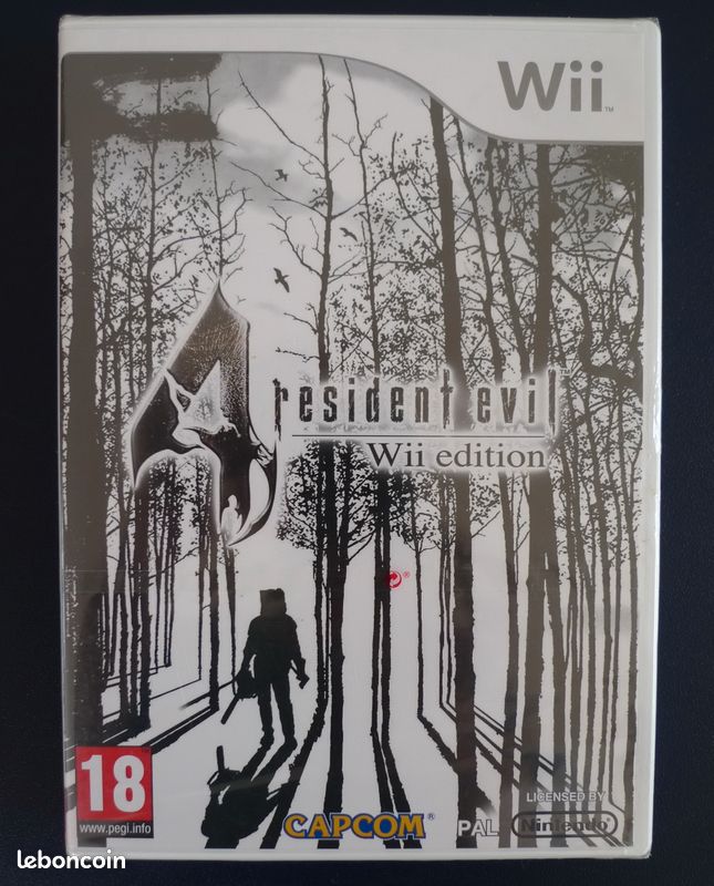 Resident Evil 4 Sur Nintendo Wii – Jeu Seul En état De Marche – Compatible Wii U