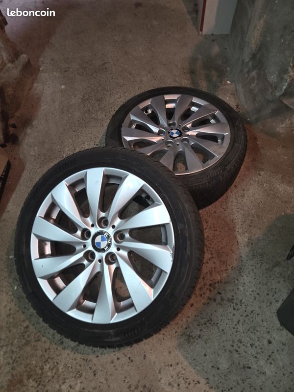 Jantes + pneus BMW 17 pouces (image 1)