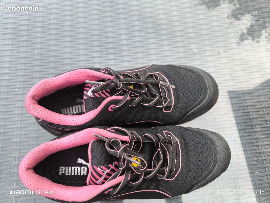 Chaussures de sécurité puma femme Chaussures