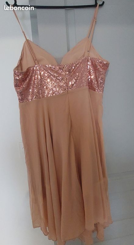 Robe rose cérémonie (image 3)