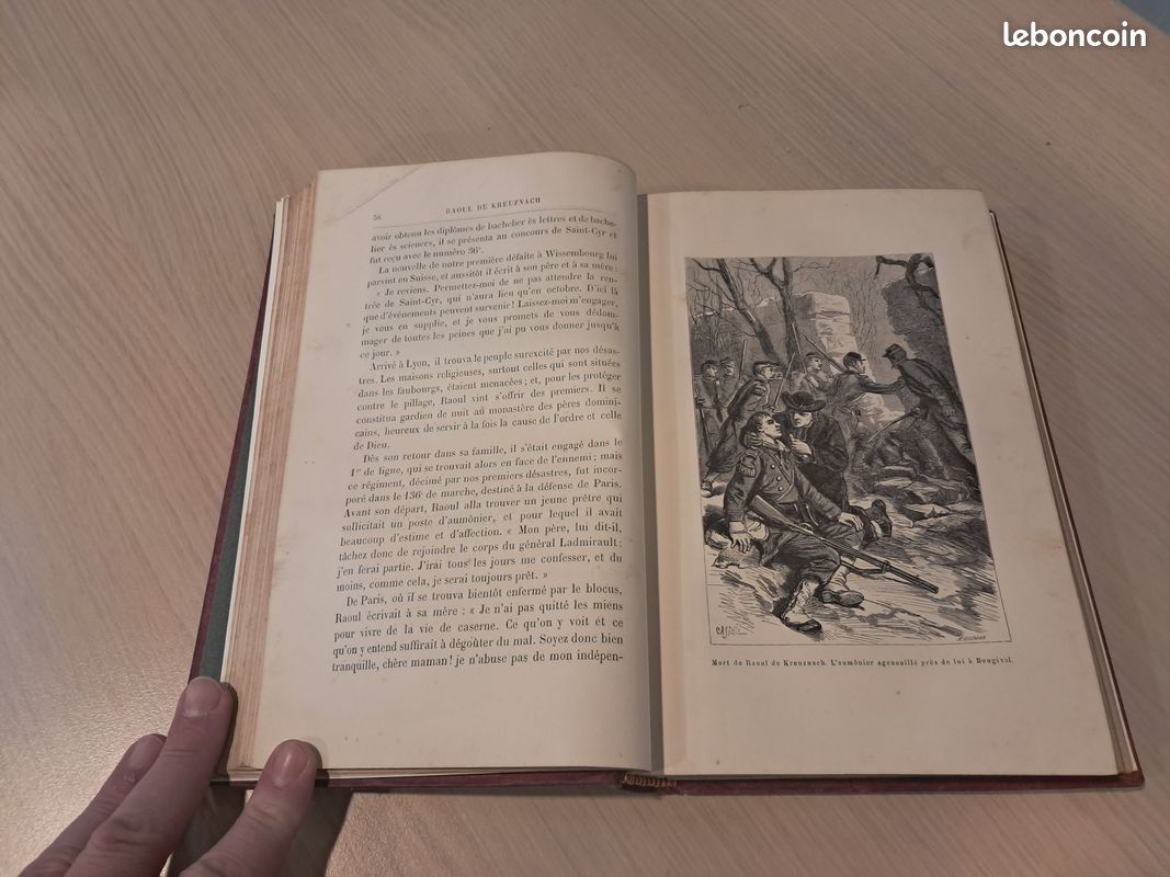AU SERVICE DU PAYS souvenirs de SAINTE-GENEVIEVE - CHAUVEAU LIB CATHOLIQUE 1879 (image 5)