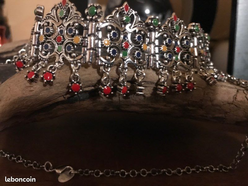 ⵣ Petit diadème frontal berbère kabyle ⵣ (image 1)