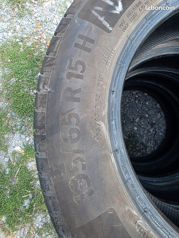4 pneus 195/65/15 (image 2)
