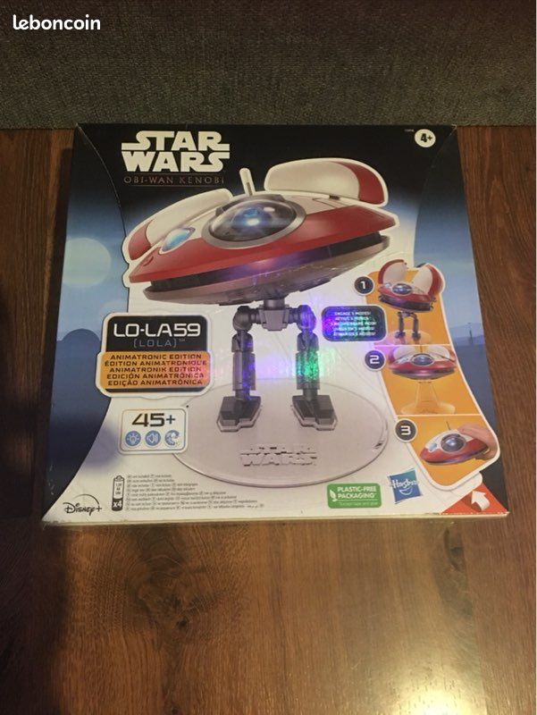 Figurine Interactive Star Wars L0-LA59 (Lola) - Droïde Avec Sons Et Lumières, Inspiré D'Obi-Wan Kenobi