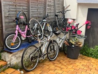 Lot de vélos adultes et enfants (image 1)